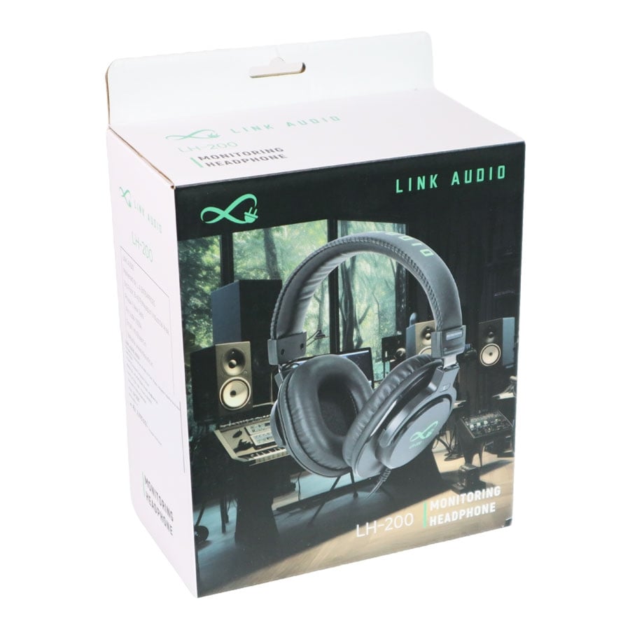 LINK AUDIO  PROFESSIONAL STUDIO HEADPHONE LH-200