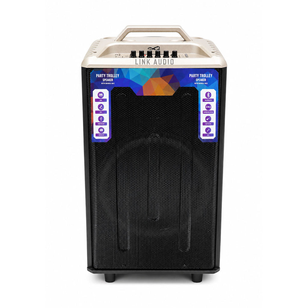 Link Audio Party Karaoke Speaker 1285 With Trolley