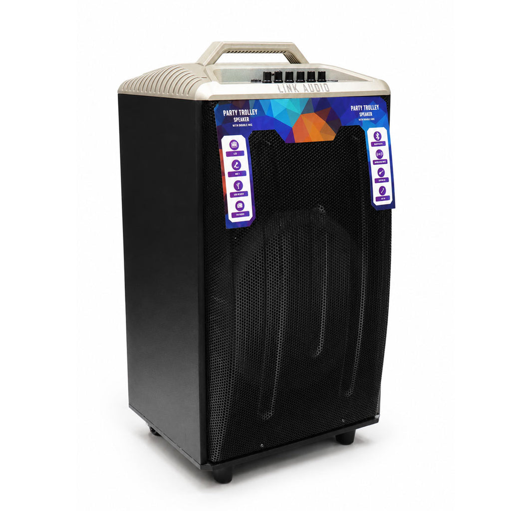 Link Audio Party Karaoke Speaker 1285 With Trolley